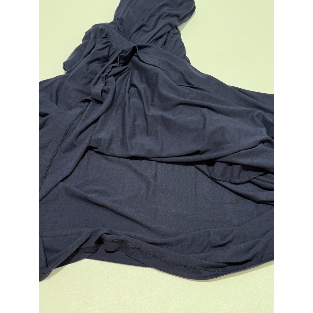 Boden Emmie Jersey‎ Knit Midi Dress Sleeveless Casual Pocket Navy Blue Size 4 - Picture 9 of 11
